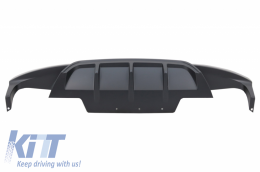 image-5-Въздушен дифузьор на Задна Броня , подходящ за BMW 6 Series F12 F13 F06 Convertible Купе Grand Купе (2012-2017) M-Performance дизайн