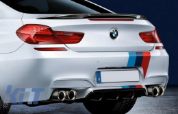 Въздушен дифузьор на Задна Броня , подходящ за BMW 6 Series F12 F13 F06 Convertible Купе Grand Купе (2012-2017) M-Performance дизайн-image-6039547