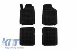 image-42-Floor mat Rubber Black suitable for AUDI A2 1999 - 2005