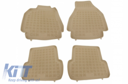 image-55-Rubber Floor Mat Beige suitable for RENAULT Megane II (2002-2009)