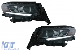 Комплект за преобразуване на тялото за Facelift , подходящ за модел TOYOTA Land Cruiser Prado FJ150 Retrofit (2010+) до (2018+)-image-6042436
