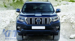 Комплект за преобразуване на тялото за Facelift , подходящ за модел TOYOTA Land Cruiser Prado FJ150 Retrofit (2010+) до (2018+)-image-6042499