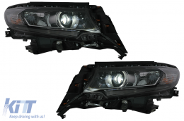 Комплект за преобразуване на тялото за Facelift , подходящ за модел TOYOTA Land Cruiser Prado FJ150 Retrofit (2010+) до (2018+)-image-6095077