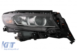 Комплект за преобразуване на тялото за Facelift , подходящ за модел TOYOTA Land Cruiser Prado FJ150 Retrofit (2010+) до (2018+)-image-6095082