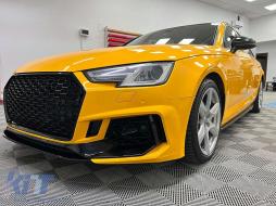 Предна Броня подходяща за Audi A4 B9 8W Лимузина Avant (2016-2018) Quattro RS4 Дизайн-image-6104530