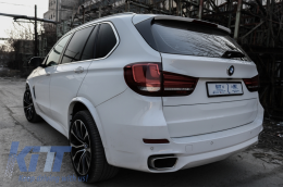 Калник и Разширители за калник подходящи за BMW X5 F15 (2014+) и Странични вентилационни отвори Решетки за калници Въздуховоди M-Design Piano Black-image-6040429