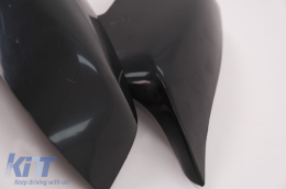 Калъфи за огледала подходящи за BMW 1/2/3/4 Series F20 F21 F22 F23 F30 F31 F32 F33 F36 Гланцирано черно-image-6042255