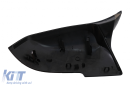 Калъфи за огледала подходящи за BMW 1/2/3/4 Series F20 F21 F22 F23 F30 F31 F32 F33 F36 Гланцирано черно-image-6052872