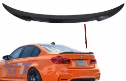 image-10-Спойлер за багажник подходящ за BMW 3 Series F30 F80 (2011-2018) M4 Дизайн Real Carbon