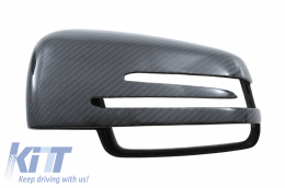 Калъфи за огледала подходящи за MERCEDES W176 W246 W204 C204 S204 W117 C117 X117 W218 C218 Facelift W212 S212 W207 A207 X156 X204 W221 Истински карбонови влакна-image-6042194