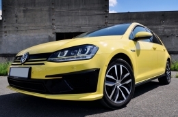 Пълен комплект за каросерия, подходящ за VW Golf 7 VII 5G1 (2012-2017) R400 Дизайн с Пълна изпускателна система-image-6040912