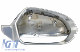 Пълни Калъфи за огледала на корпуса, подходящи за Audi A6 4G C7 (2011-2018) Лимузина Avant Extinction Aluminium RS6 Дизайн Със страничен асистент-image-6043532