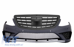 image-29-Предна Броня подходяща за Mercedes S-Class W222 (2013-06.2017) PDC с Предна Решетка Черен Дизайн S63