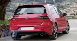 Въздушен дифузьор на Задна Броня , подходящ за VW Golf 7.5 VII (2017-Up) TFSI Look-image-6044635