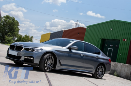 Спойлер на Предна Броня , подходящ за BMW 5 Series G30 Лимузина G31 Touring (2017-2019) M Sport Дизайн Piano Black-image-6043545