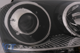 Предна Броня подходяща за VW Golf V 5 MK5 (2003-2007) TFSI Дизайн с Ксенон Look Фарове-image-6043278