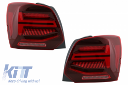 Боди комплект с Фарове и Задни светлини Full LED подходящ за VW Polo 6R (2009-2017) R-Line Дизайн-image-6043334