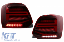 Боди комплект с Фарове и Задни светлини Full LED подходящ за VW Polo 6R (2009-2017) R-Line Дизайн-image-6043338
