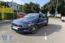 Предна Броня подходяща за VW Passat B8 3G (2015-2018) R-Line с Фарове LED Matrix с последователни Динамичен Въртящи се светлини-image-6114207