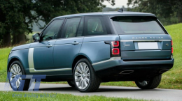 Задна Броня с Накрайници за ауспух, подходящи за Range Rover Vogue IV L405 (2013-2017) Надстройка до Facelift 2018+ SVO дизайн-image-6046238