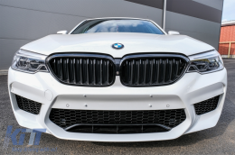 Предна Броня , подходяща за BMW 5 Series G30 G31 Лимузина Touring (2017-up) M5 Спорт Дизайн-image-6092415