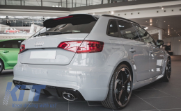 Допълнителен Антикрило , подходящ за AUDI A3 8V Sportback 5D (2012-) RS3 Look-image-6045669