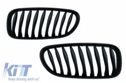 image-39-Central Kidney Grilles suitable for BMW Z4 E85 E86 Non Facelift (2002-2008) Matte Black