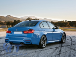 Комплект за каросерия, подходящ за BMW F30 (2011-2019) EVO II M3 CS Дизайн с два двойни Накрайници за ауспух Carbon-image-6044434