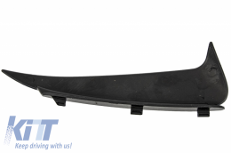 Капаци на Задна Броня, странични перки, подходящи за Mercedes C-Class W205 (2014-2020) Piano Black-image-6046605