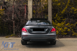 Спойлер за багажник подходящ за Mercedes E-Class W213 (2016-up) Матово черно-image-6100144