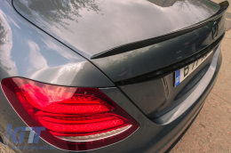 Спойлер за багажник подходящ за Mercedes E-Class W213 (2016-up) Матово черно-image-6100146