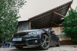 Спойлер на Предна Броня , подходящ за BMW 4 Series F32 Купе F33 Кабрио F36 Grand Купе (2013-03.2019) M Design Piano Black-image-6093792