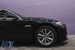 Спойлер на Предна Броня , подходящ за BMW 5 Series F10 F11 Sedan Touring (2011-2017) M-Performance Piano Black-image-6087895