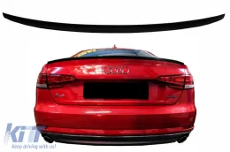 image-28-Спойлер за багажник подходящ за Audi A4 B9 Sedan (2016-Up) Piano Black