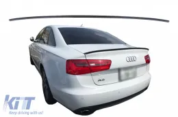 image-25-Спойлер за багажник подходящ за Audi A6 C7 4G 4 врати (2011-2018) Матово черно
