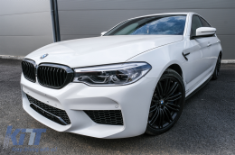 Предни калници подходящи за BMW 5 Series G30 G31 G38 (2017-) Лимузина Touring Черен M5 Дизайн-image-6072565