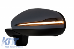 Пълен монтаж на Огледало със Въртящи се светлини LED Sequential Динамичен , подходящи за Mercedes G-Class W463 (1989-2017) 2018 Facelift Дизайн-image-6046827