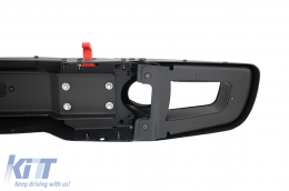 Метална Предна Броня с централна Предна Решетка , подходяща за JEEP Wrangler / Rubicon JK (2007-2017) 10th Anniversary Hard Rock Стил-image-6048096