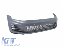 Пълен комплект за каросерия, подходящ за Volkswagen Golf 7 VII 5G (2013-2017) Жълто вложки-image-6048277