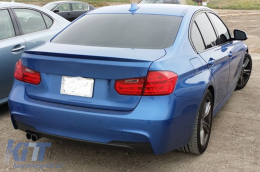 Спойлер на капака на багажника, подходящ за BMW 3 Series F30 (2010-up) M3 Дизайн Матово черно-image-6072721