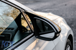 Калъфи за огледала подходящи за VW Golf VII 7 & 7.5 (2013-UP) Touran II (2015-2016) Golf Alltrack (2014-2017) Piano Black-image-6077801