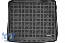 image-23-Rubber Trunk Mat Black suitable for Ford Focus MK4 Station Wagon (2018-up) with an irregular size spare tire