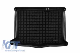image-13-Rubber Trunk Mat Black suitable for Ford Focus IV Hatchback (2018-up) version with an irregular size spare tire