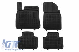 image-32-Rubber Floor Mat Black suitable for VW TOUAREG III (2018-) 5 seats