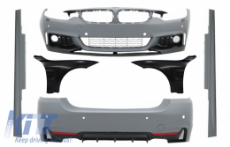 image-16-Пълен комплект за каросерия, подходящ за BMW 4 Series F32 F33 F36 (2013-2016) Купе Кабрио Без фарове за мъгла