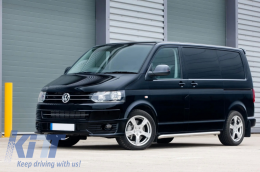 Добавка Спойлер на Предна Броня , подходящ за VW Transporter Multivan Caravelle T5 T5.1 Facelift (2010-2015) Sportline Дизайн-image-6050835