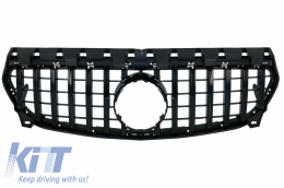 Пълен комплект за каросерия, подходящ за Mercedes CLA C117 W117 (2013-2018) Facelift CLA45 Дизайн Предна Решетка-image-6050265