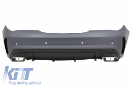 Пълен комплект за каросерия, подходящ за Mercedes CLA W117 C117 (2013-2018) Facelift CLA45 Дизайн Предна Решетка Хром-image-6050298