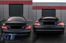 Пълен комплект за каросерия, подходящ за Mercedes CLA W117 C117 (2013-2018) Facelift CLA45 Дизайн Предна Решетка Хром-image-6057772