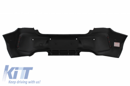 Задна Броня , подходяща за BMW 1 Series F20 F21 LCI (2015-06.2019) с Накрайници за ауспух Quad M2 Дизайн-image-6050318